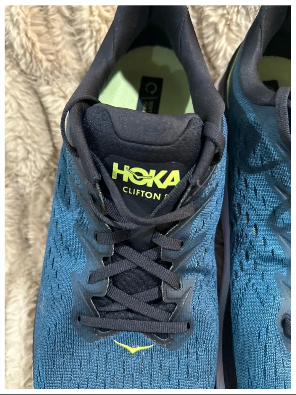 Hoka Clifton 8 Teal Sneakers~ Size 12D ~ Item #SN509